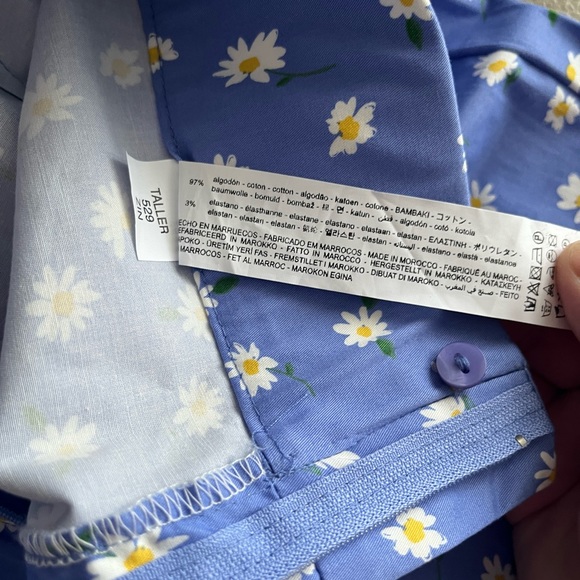 Zara Women’s Floral Print Suit Pants - Size M, XL - Picture 7 of 8